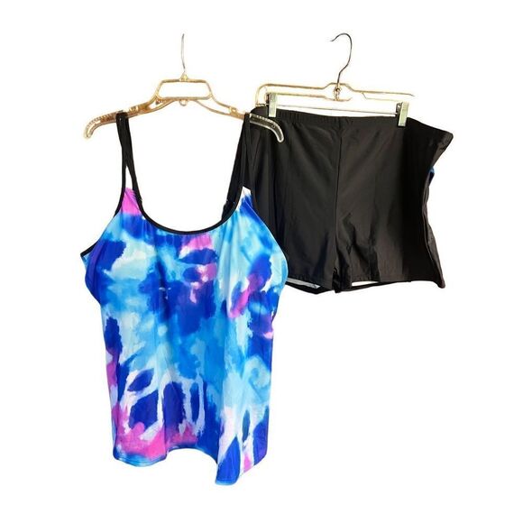 No name 2 Piece Swimsuit Sz 5XL NWOT - Picture 1 of 6